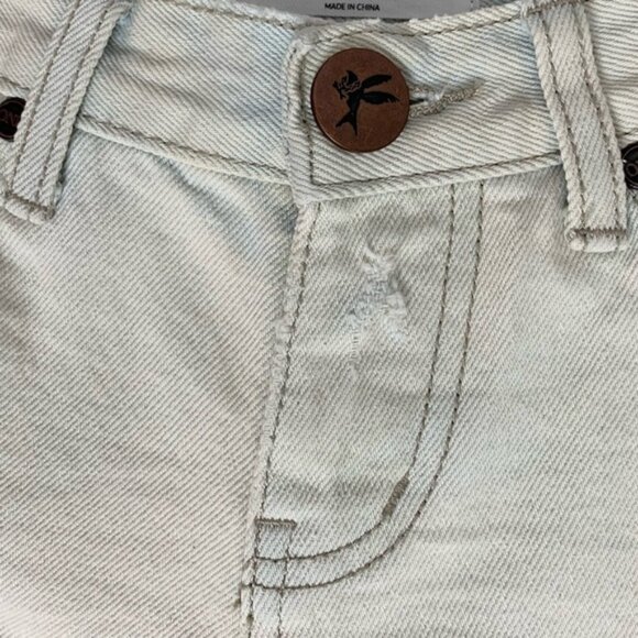 Revolve One Teaspoon Awesome Baggies Jeans Light Wash straight leg Size 25 - Picture 13 of 16